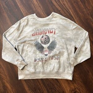 Journey world tour graphic sweatshirt size 2xL guc